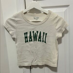 Brandy Melville Hawaii baby tee